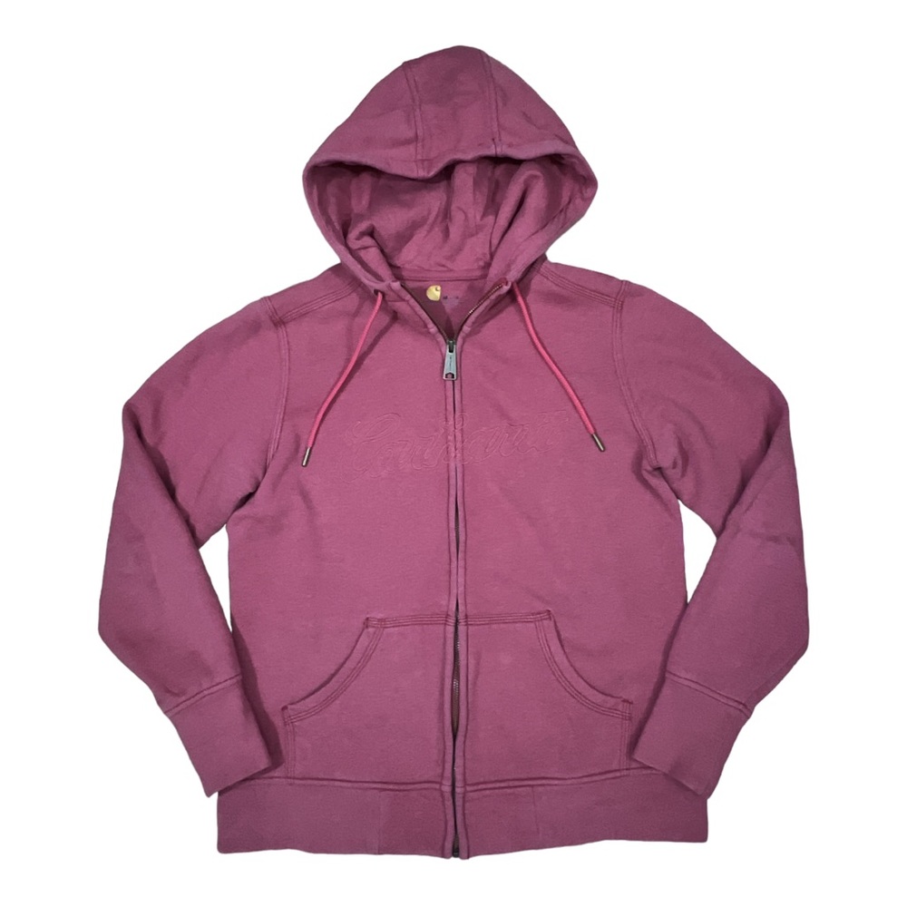 CARHARTT hoodie womens MEDIUM ZIB-2